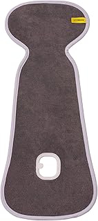 Colchoneta AirLayer AeroMoov para silla de paseo ASALBANT Gris oscuro - colchoneta 3D de forro suave con estructura alveolar transpirable que mantiene a su bebé fresco y seco en su silla de paseo