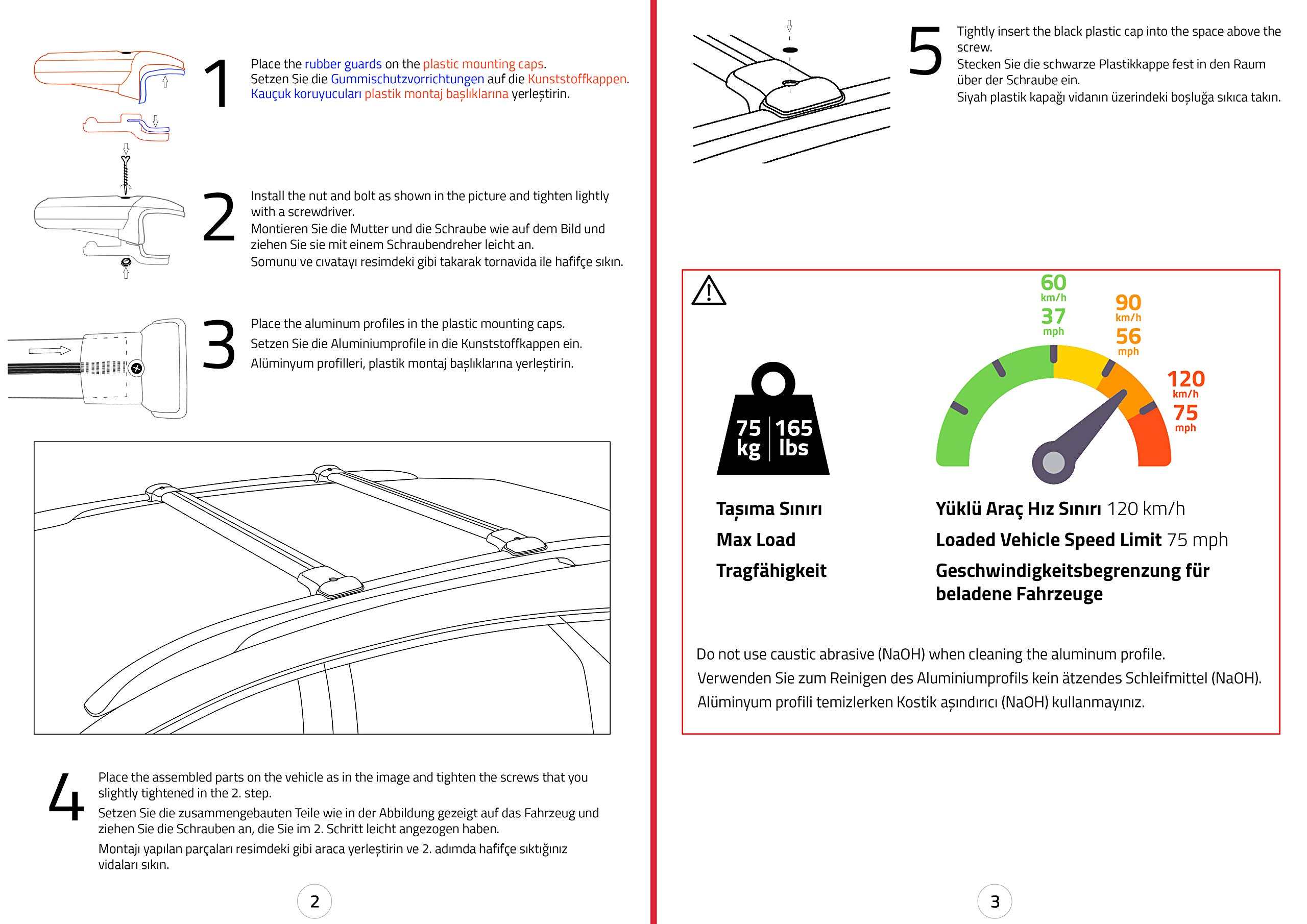Pour Dacia Duster 2014-2018 Barres de Toit Railing Porte-Bagages de voiture FLY Modèle GRIS