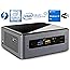 Intel NUC NUC8i3BEH Mini PC/HTPC, Intel Dual-Core i3-8109U Upto 3.6GHz, 4GB DDR4, 1TB HDD, WiFi, Bluetooth, Thunderbolt 3, 4k