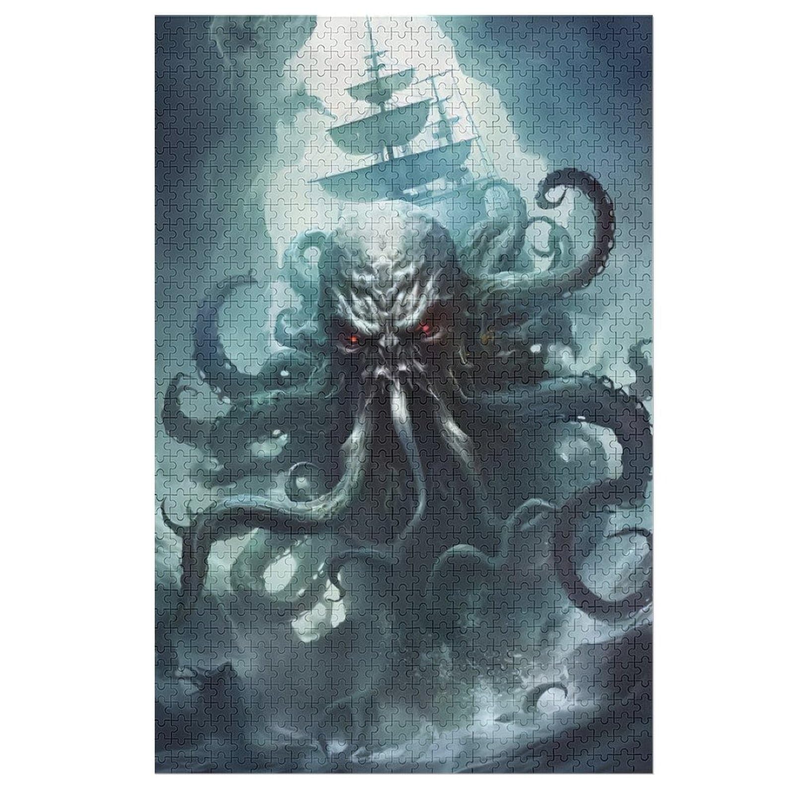 Octopus 2000 Stück Papier Puzzles für Erwachsene und Kinder – Puzzle für Jugendliche 70x100cm