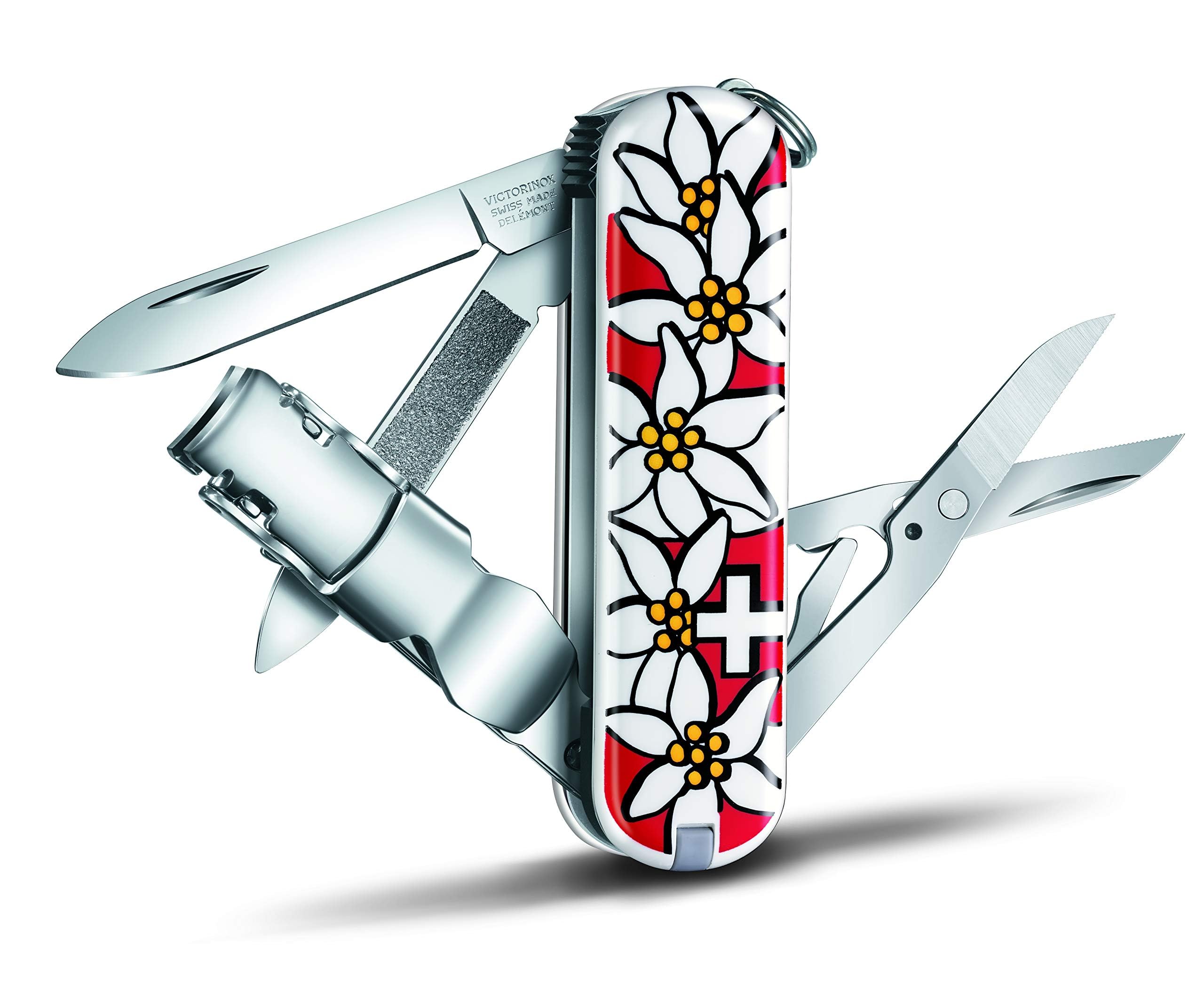 Victorinox NailClip 580 Nagelknipser 8 Funktionen Edelweiss