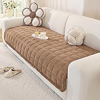 Vista 27 de Funda de sofá lavable para perros, funda de sofá modular suave y mullida en forma de L, protector grueso apto para mascotas, tapete para sofás