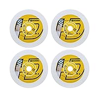 Vista 18 de HIGHDRIL Juego de hojas de sierra circular de 3" 75mm, 4 piezas - Disco de corte de diamante/HSS/TCT para amoladora angular para cortar metal