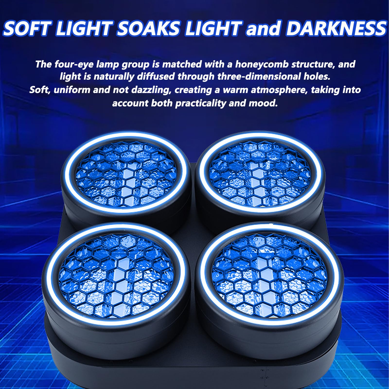Amazon.co.jp: プロのDMX512 LEDステージライトは、4アイレトロな