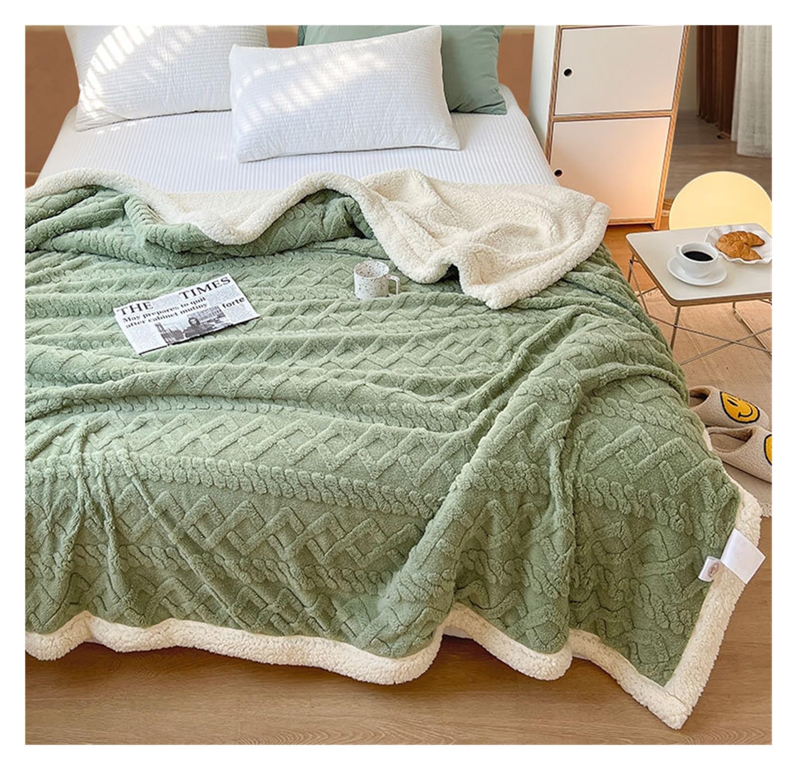 Koc Kocyk Koc Miękki Kocyk Ciepły, Przytulny, Lekki Koc Podróżny Dla Dzieci, Dorosłych, Prezentów Koc na Sofę (Color : A, Size : 180 * 200cm)