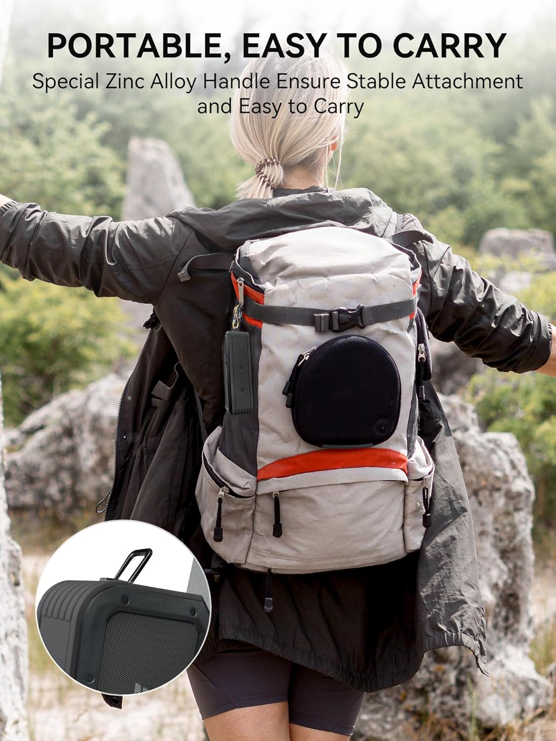 Magnetic Golf Speaker, Golf Cart Speakers Bluetooth - 40w Loud Bluetooth Speaker, Portable IPX7 Waterproof, Deep Bass, EQ, TWS, 30H Battery - Golf Accessories for Men - Image 9