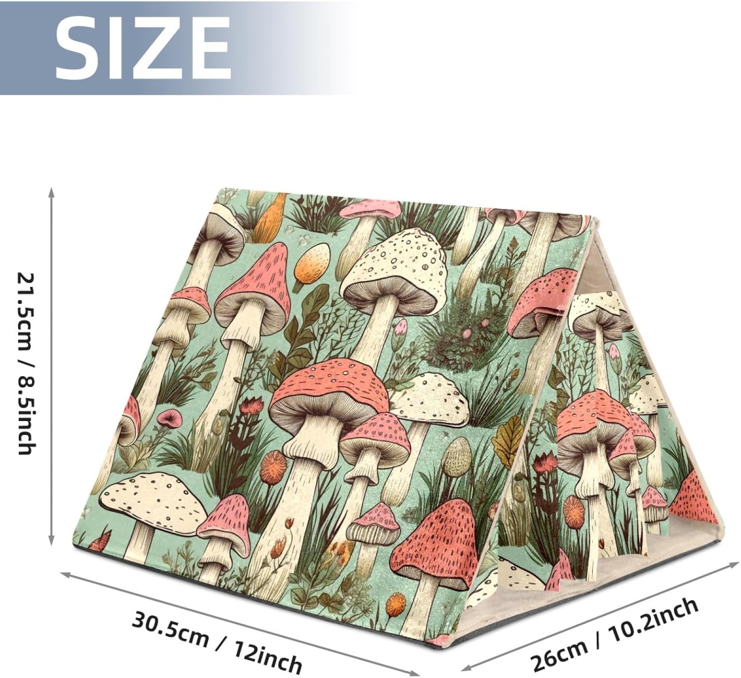 MAgiLL Guinea Pig Bed, Comfortable Hamster House, Hiding Place for Small Pets, Foldable Bed nest, Suitable for Short Rabbits, Rabbits, Ferrets, mice, Hedgehogs, and Creative Chinchilla Mouse nest