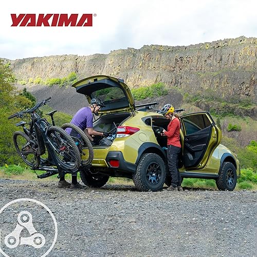 Miniatura 6 de Yakima StageTwo - Soporte para bicicleta de 1.25 pulgadas con 4 niveles de bandeja ajustable para bicicletas, se adapta a distancias entre ejes de