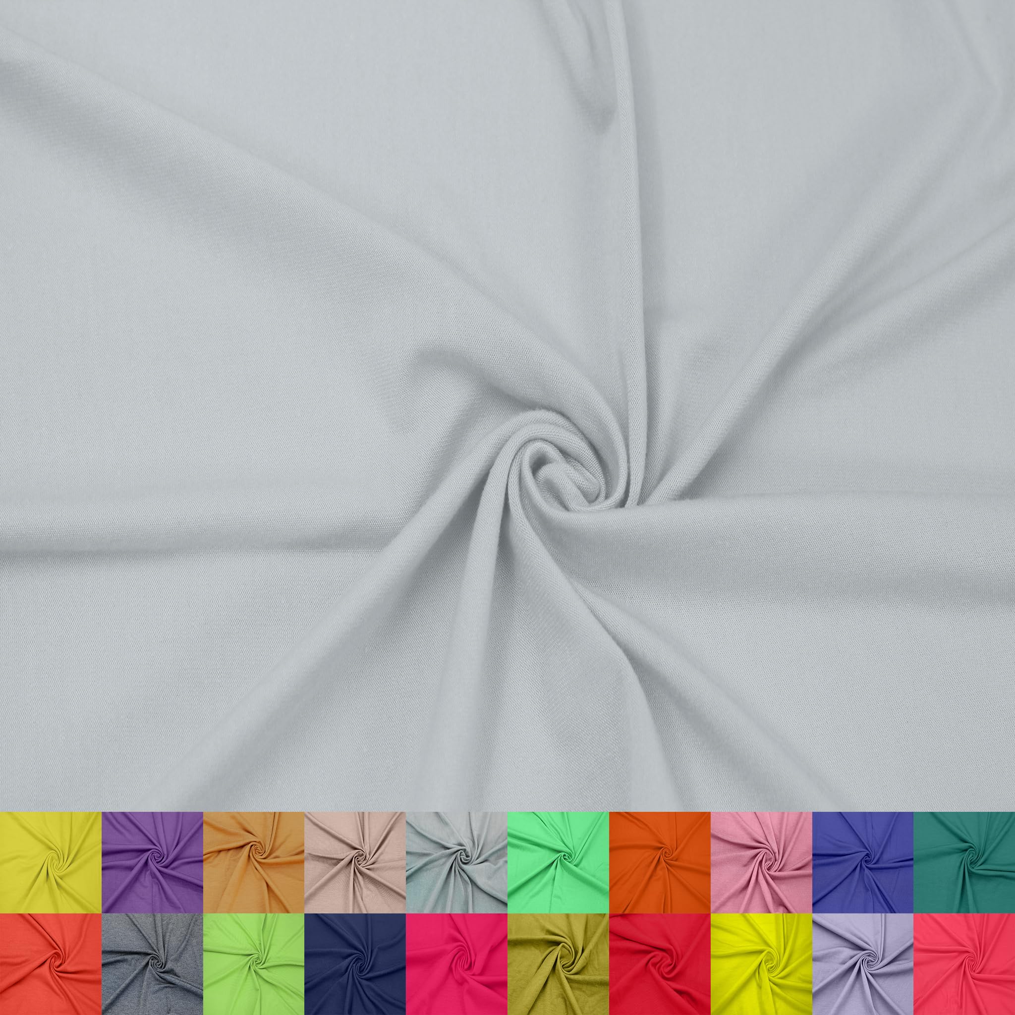 60" Wide Rayon Spandex Jersey Knit Fabric by The Yard - 4-Way Stretch, 200GSM, Medium Weight -Soft & Breathable - Apparel, Accessories, Maternity & Decorations — view 9