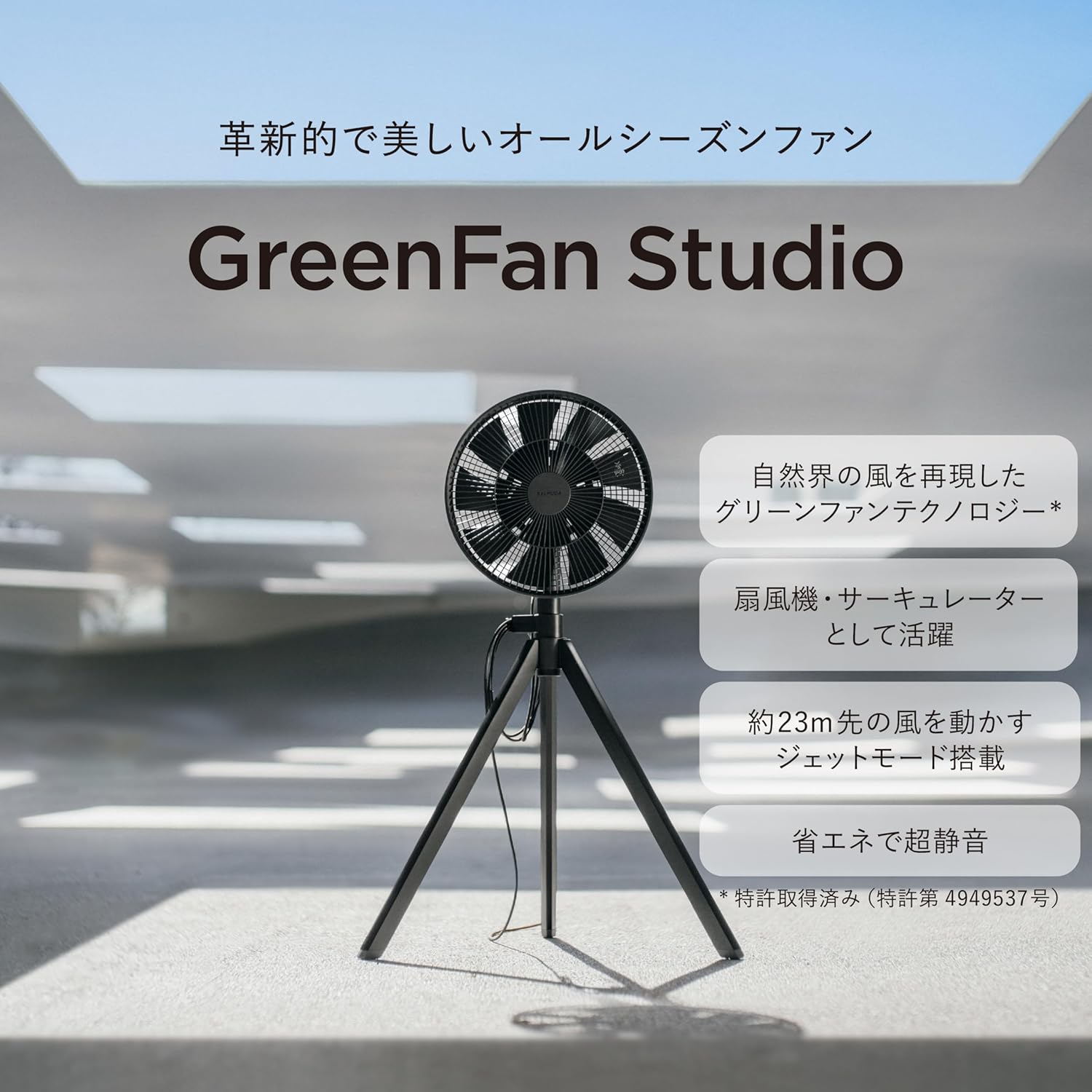 BALMUDA Green Fan Studio Black with Original Cote dIvoire | Ubuy