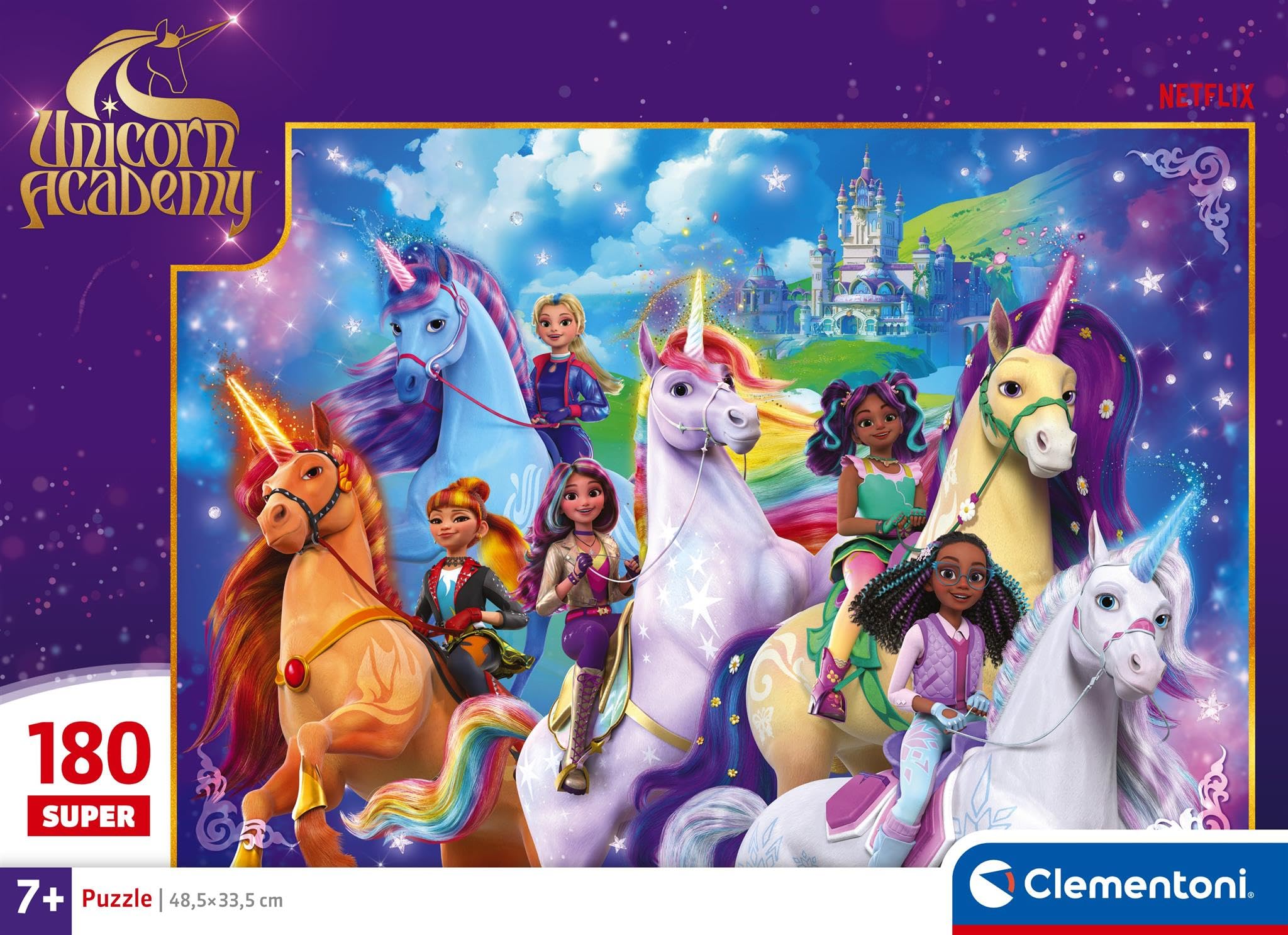 Clementoni 180 Super Unicorn Academy 2025 - Puzzle : Amazon.sg: Toys
