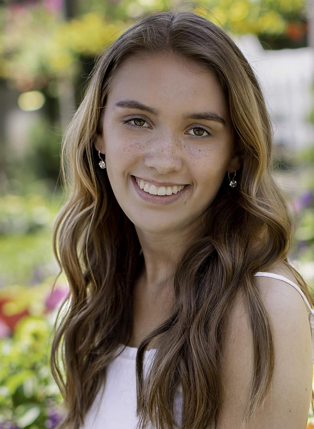 Silver-tone Faux Druzy Stone Lever-back Drop Earrings 8mm - Image 2