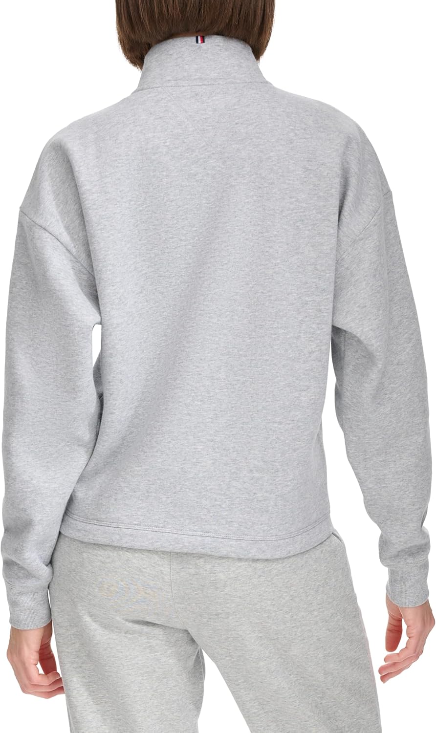 Tommy Hilfiger womens Quarter Zip Fleece Pullover Sweatshirt - Image 4