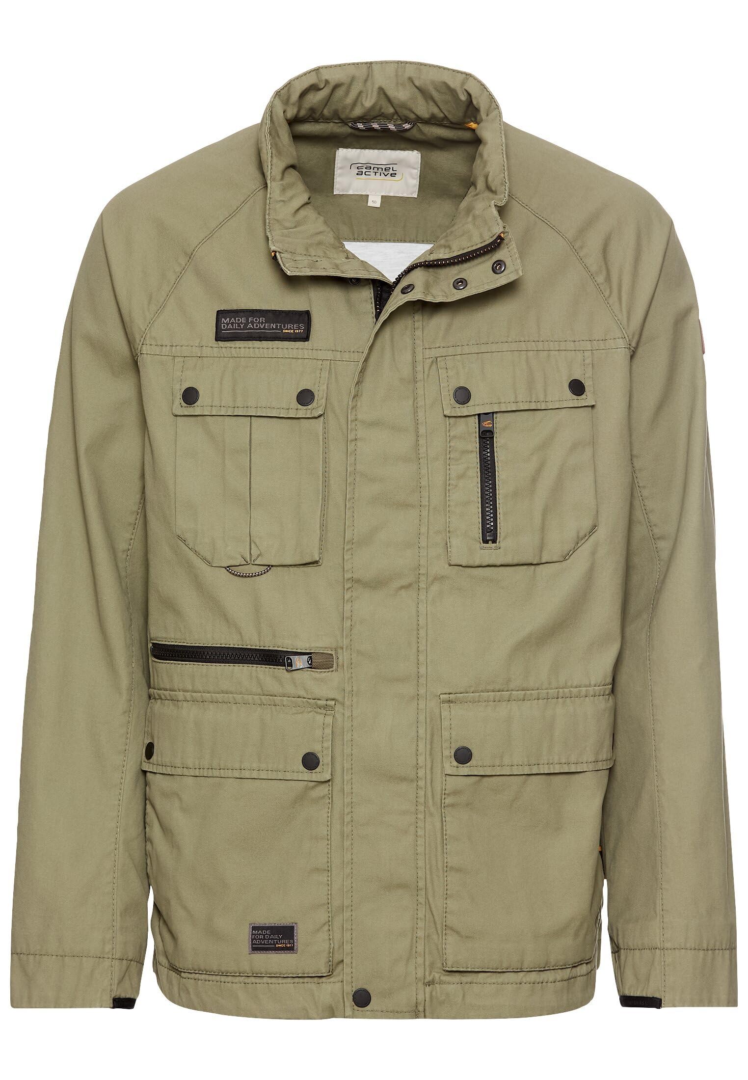 camel active Men's Pure Cotton Field Jacket
