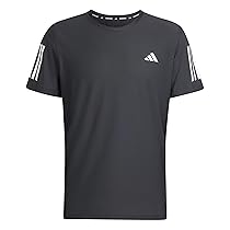 Adidas Uomo Own The Run Tee, Black, M