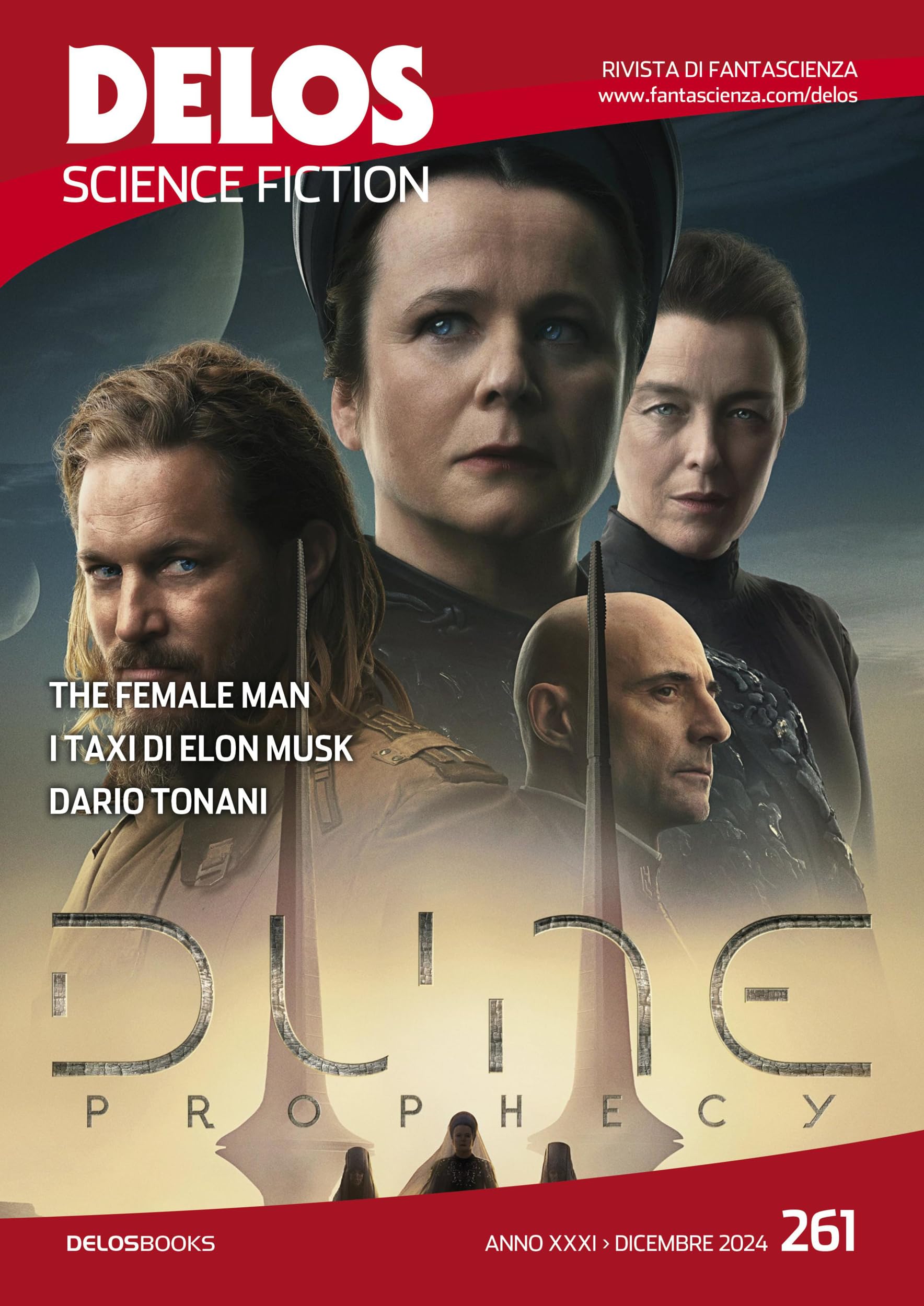 Cover of Delos Science Fiction, #261 - Dicembre 2024