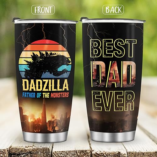 Miniatura 2 de Jekeno Taza de regalo para papá, cumpleaños, Navidad, Día del Padre, regalos para papá, papá, de hija, hijo, esposa, el mejor papá del mundo, taza