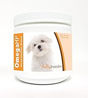Vista 96 de Healthy Breeds Schnauzer en miniatura Omega HP Ácido graso para piel y pelaje Masticables suaves 60