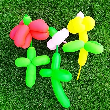 Amazon.com: Tangser Assorted 260q Balloons, Long Skinny