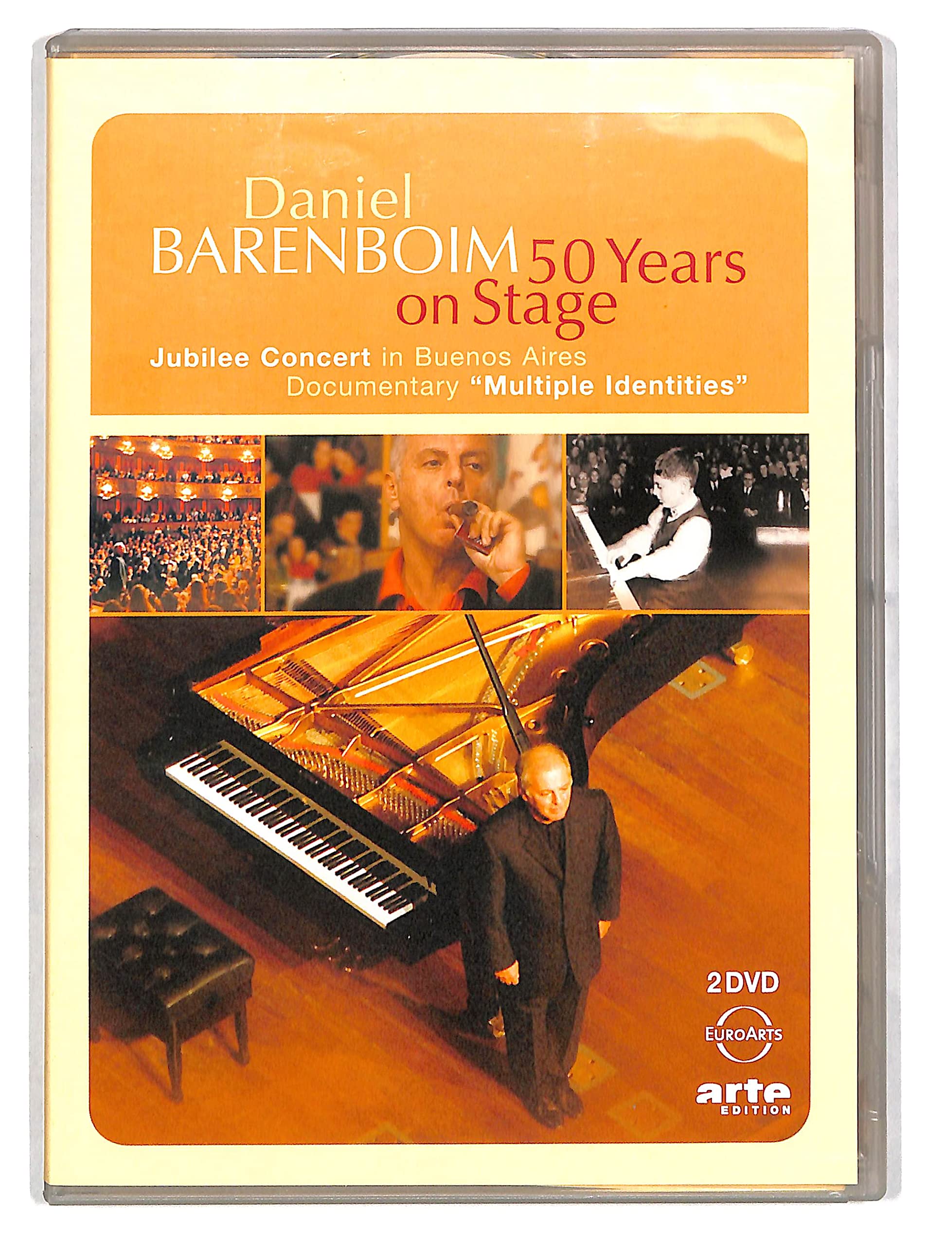 DVD Daniel Barenboim 50 Years on Stage edición de Alemania para coleccionistas