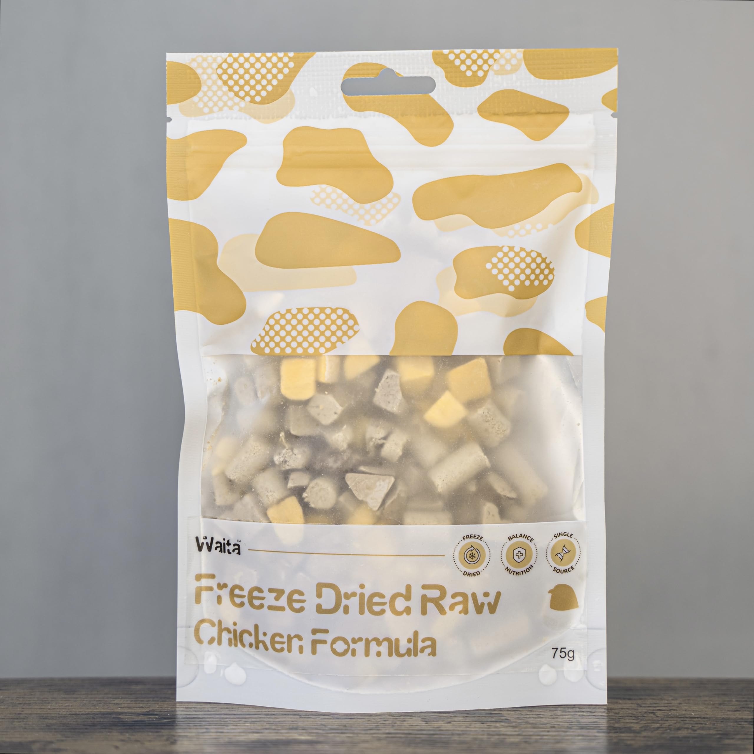 Freeze Dried Raw Food Chicken Formula 75g-Waita pets Cat Snacks Dog Snacks Complete Cat Food Treats Toppers โ image 1