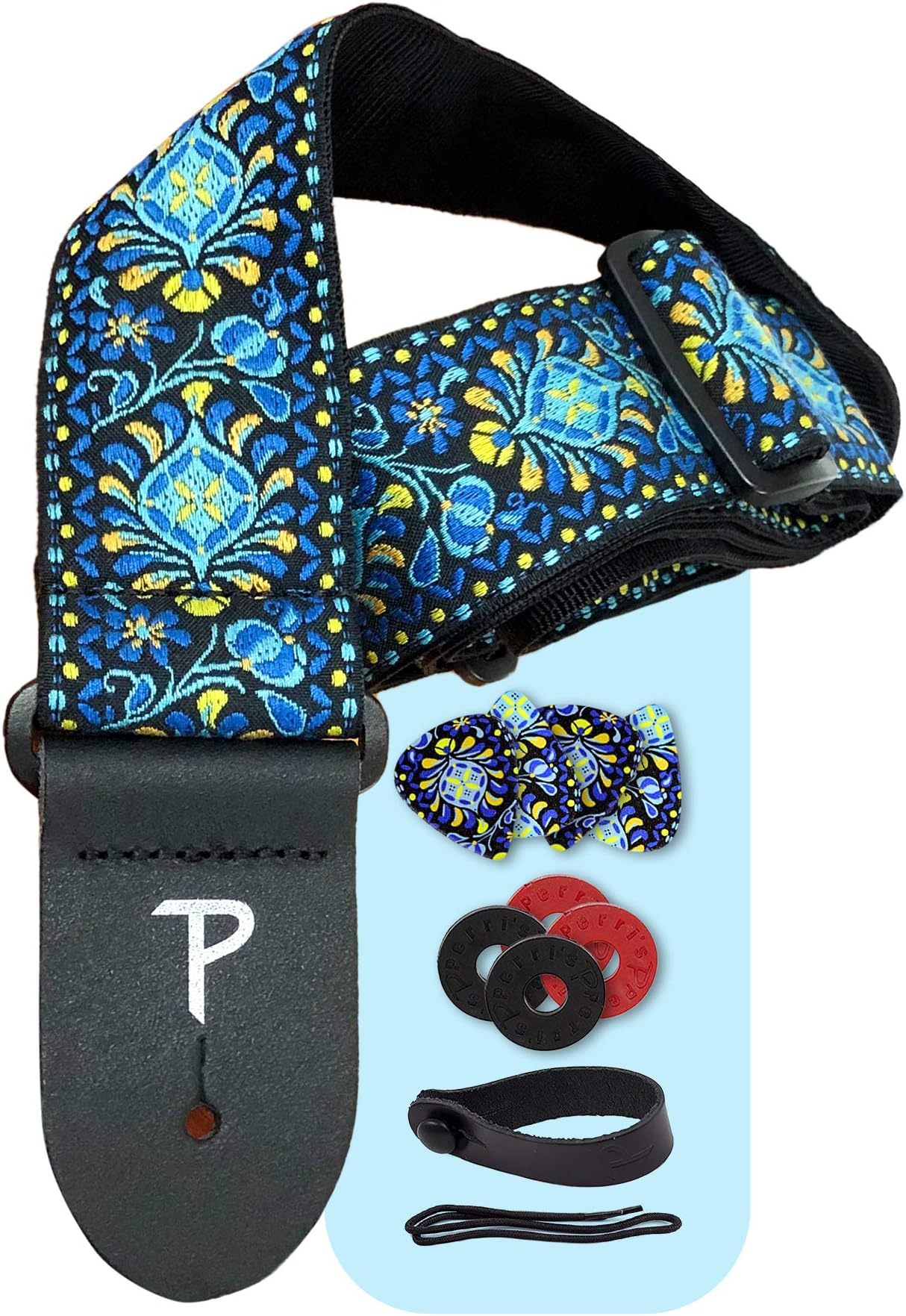 P Perri's Leathers Ltd.Unisex Parent_bundle Guitar Strap