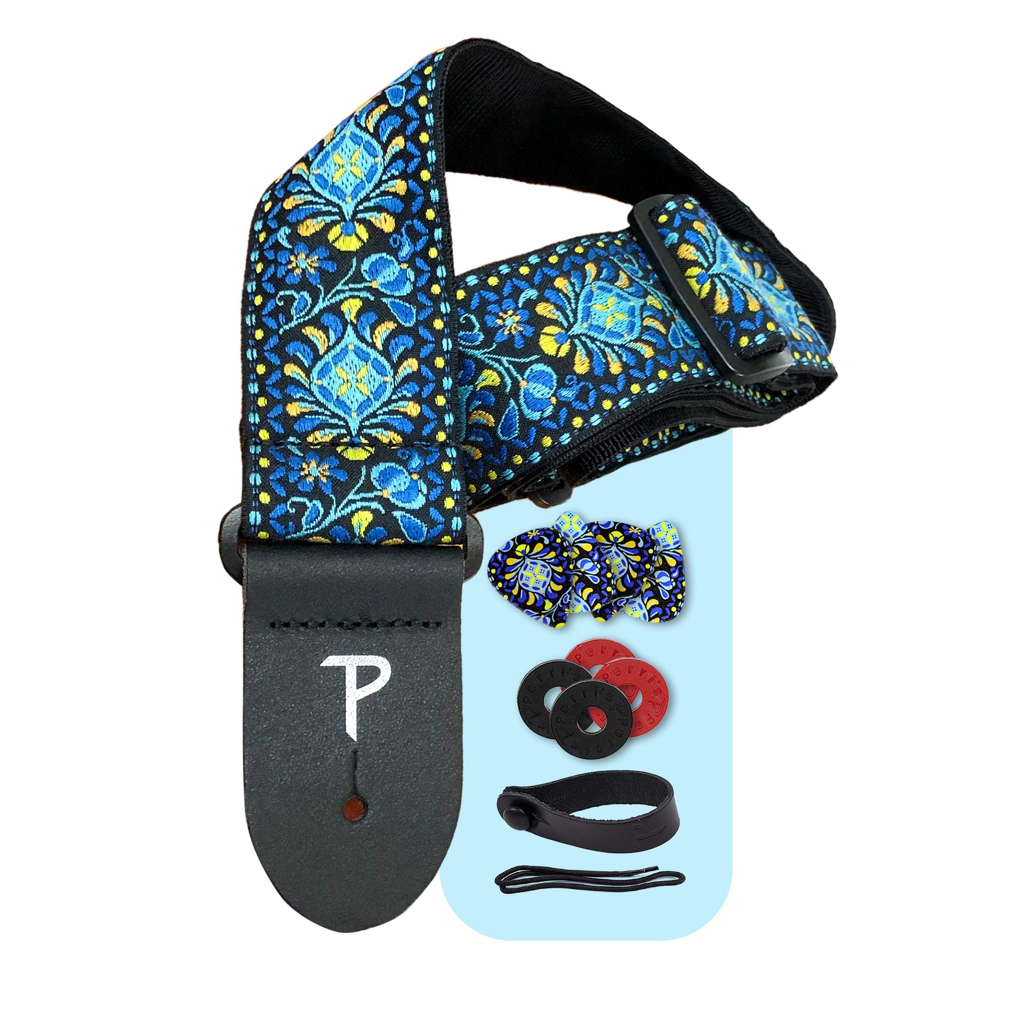 P Perri's Leathers Ltd.Unisex Parent_bundle Guitar Strap