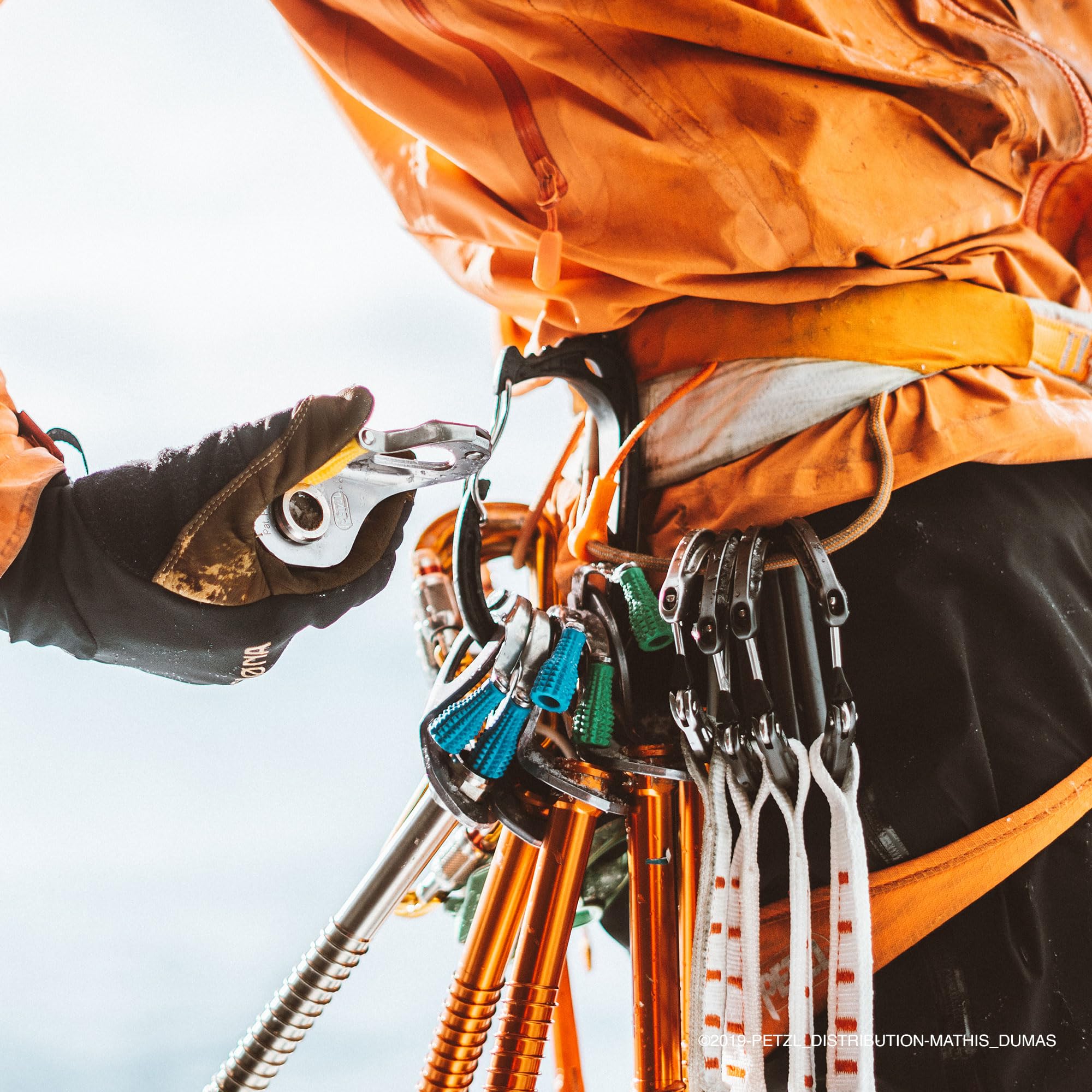PETZL - Porte-Outils pour Harnais CARITOOL - Unisex, Noir, Taille Unique