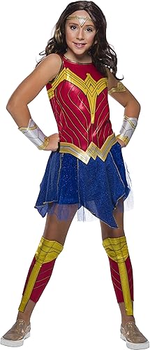 Rubie's DC Comics WW84 Deluxe Wonder Woman - Disfraz para niña