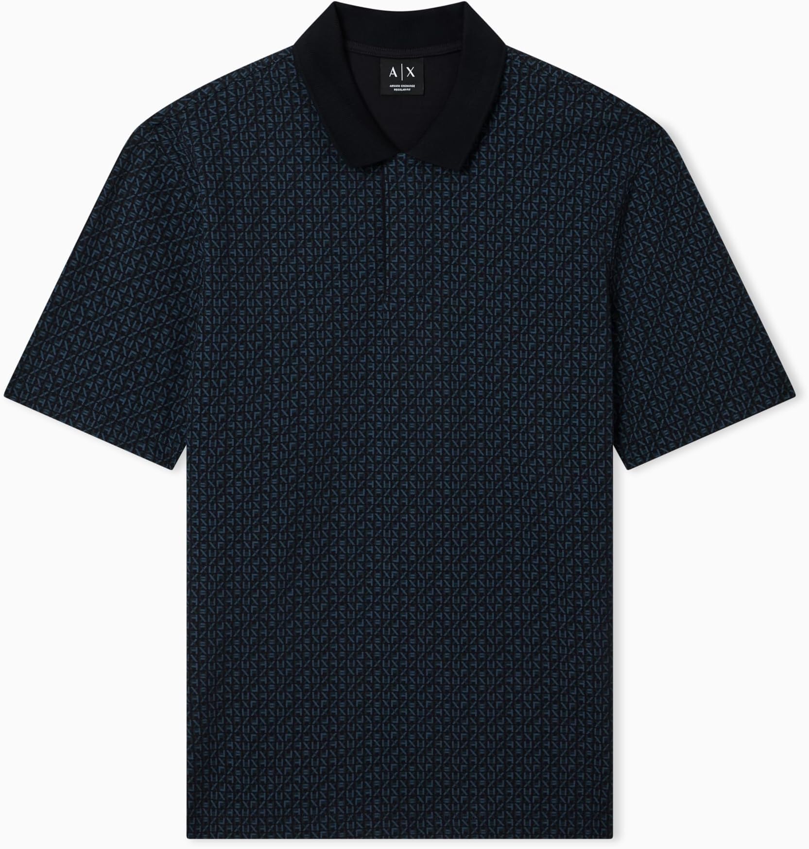 Men's Micro All Over Printed Pique Polo