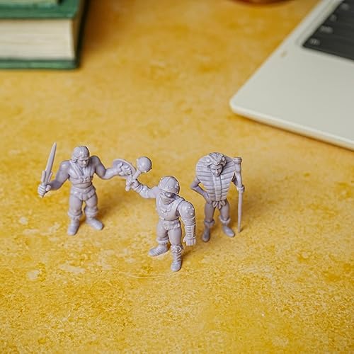 Miniatura 5 de Masters of the Universe M.U.S.C.L.E. 3-Pack: He-Man,Teela, Man-at-Arms