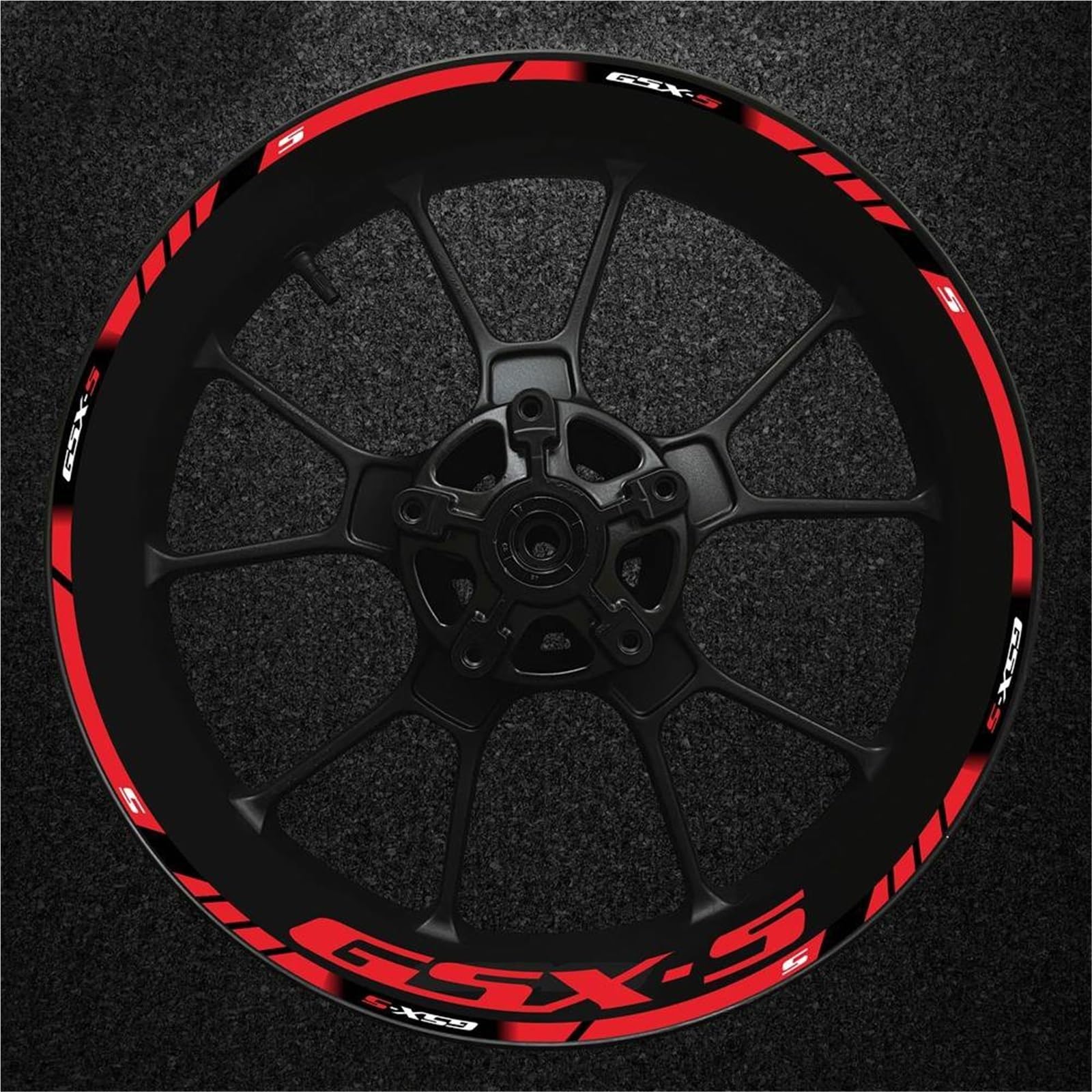 Full Set Motorcycle for Gsxs Wheel Sticker Stripe Reflective Rim for Suzuki Gsx-s Gsx-s750 Gsxs1000 750 1000 600 2024(Color11)
