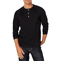 Amazon Essentials Maglia con Collo Serafino a Maniche Lunghe Slim Uomo