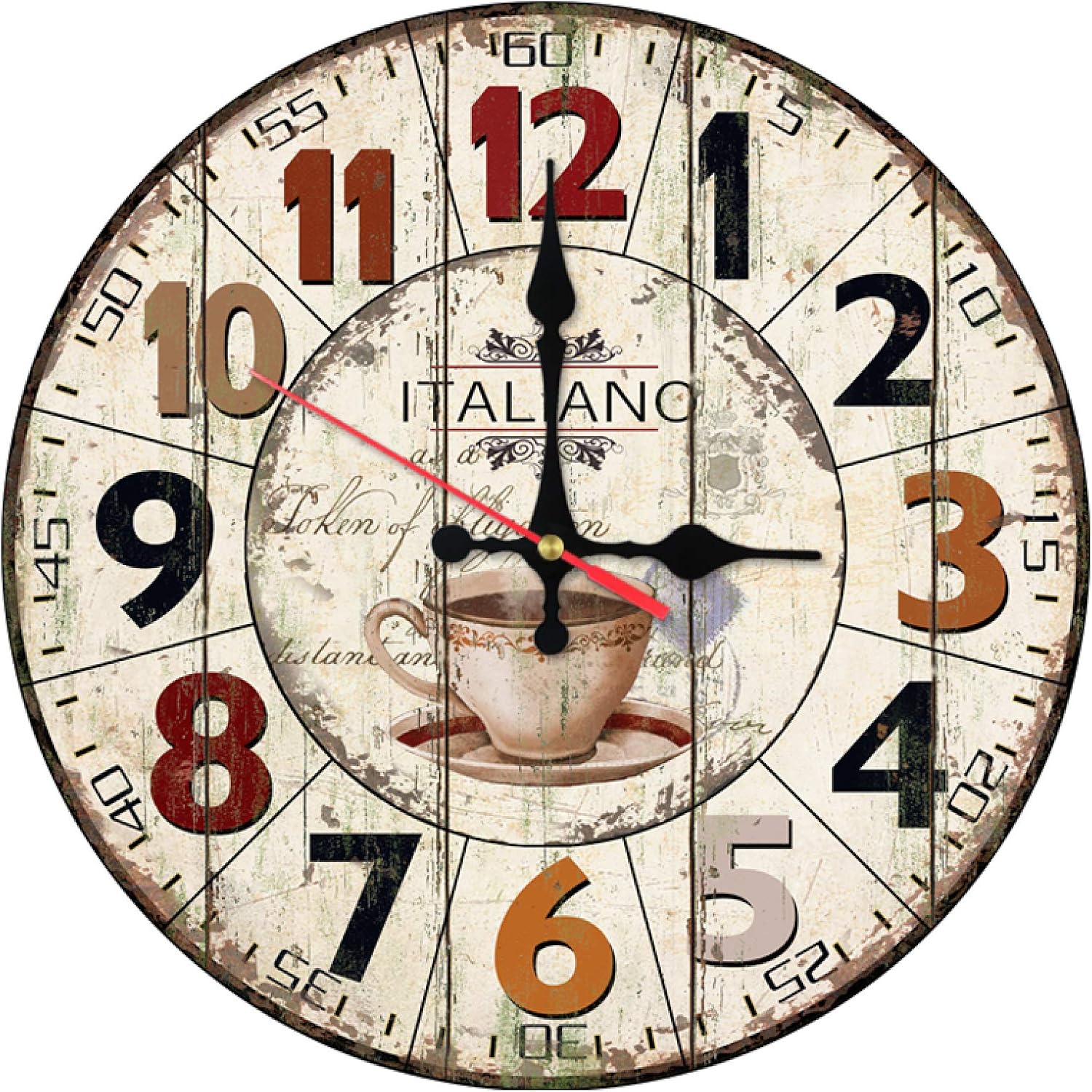 Wall Clock Small Wall Clock Wooden Clocks Quartz Watch