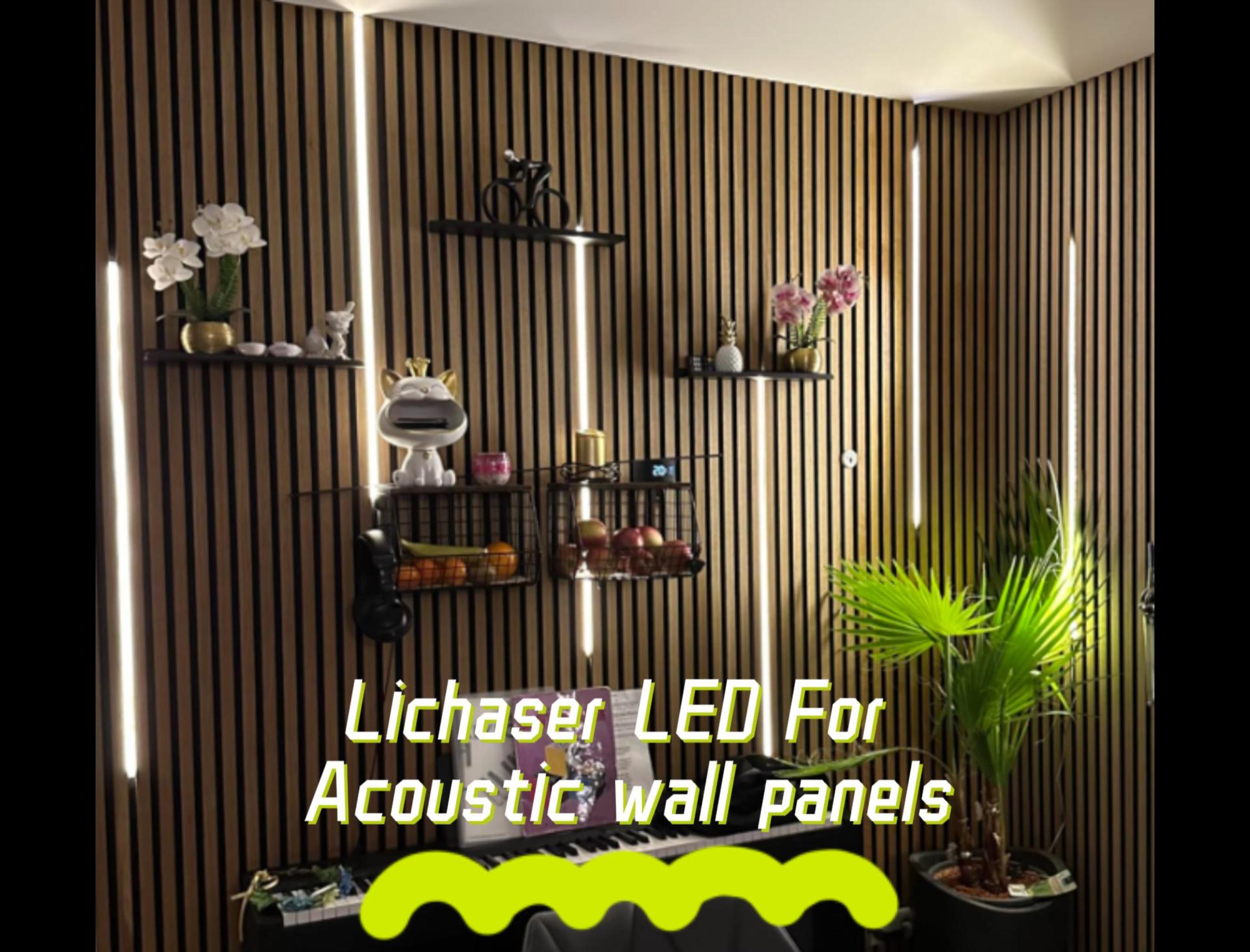 リスコラ LED ダクト付き風量300m3/h 小型静音塗装ブース 茶色 Lichaser LED Recessed Lighting for Acoustic Panel, 6 Pcs of 3000K