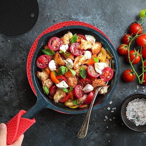 Vista 172 de Alfombrillas salvamanteles de silicona, soportes de silicona para ollas y sartenes calientes, tapetes resistentes al calor para mesas, encimeras