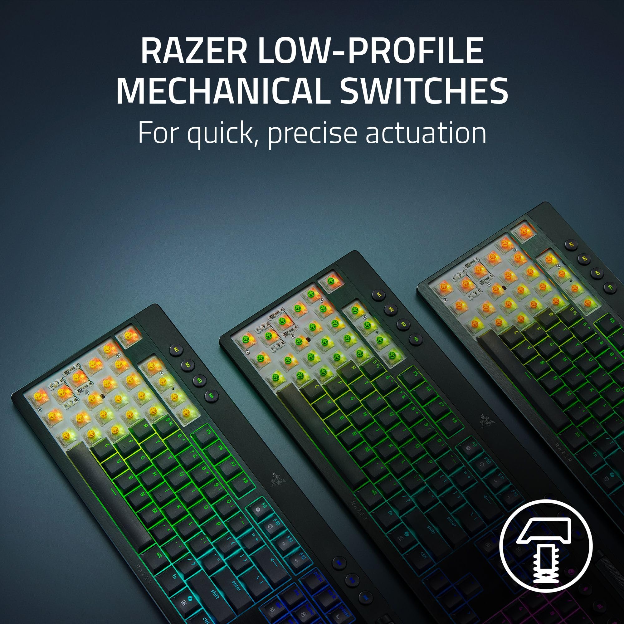 Amazon.in: Buy Razer BlackWidow V4 Tenkeyless HyperSpeed Low