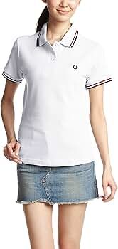 フレッドペリー ポロシャツ　G5801 FRED PERRY フレッドペリー ポロシャツ レディース G5801 白 M