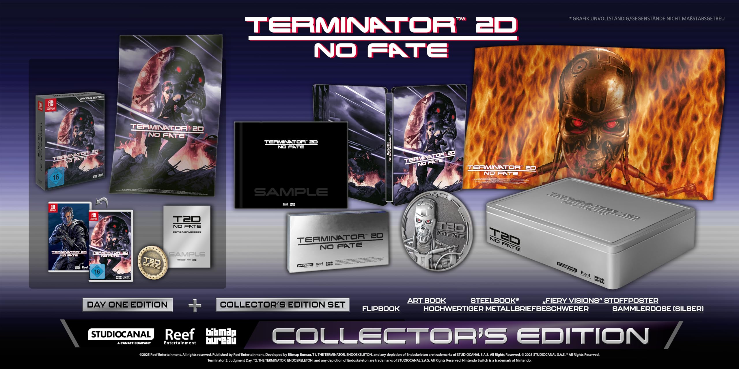 Terminator 2D: NO FATE – Collector’s Edition (GERMAN) (Nintendo Switch)