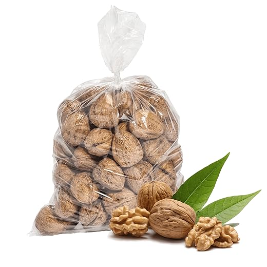 Boomers Gourmet - Frische Walnüsse mit Schale 36mm+ I Walnüsse 1kg Premium Qualität aus Chile I Neue Ernte 2023 - 1 kg - 1 kg