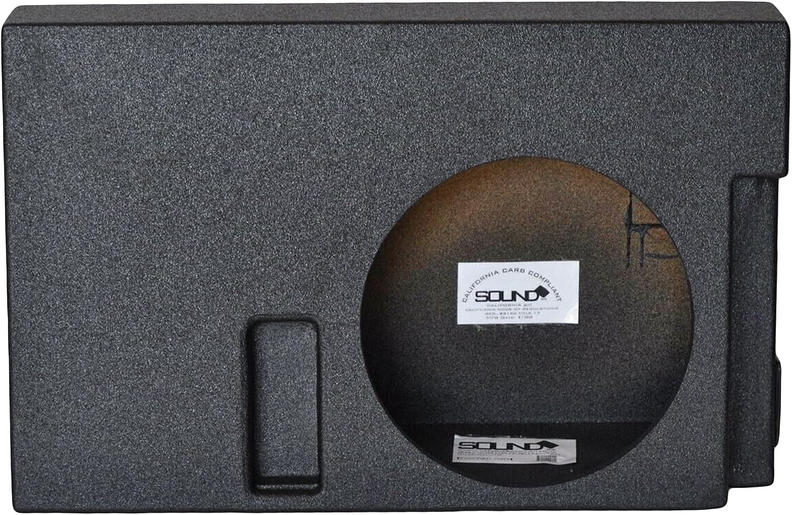 SoundBox Tundra CrewMax 2014-2017 Single 12" Subwoofer Enclosure, BedLiner