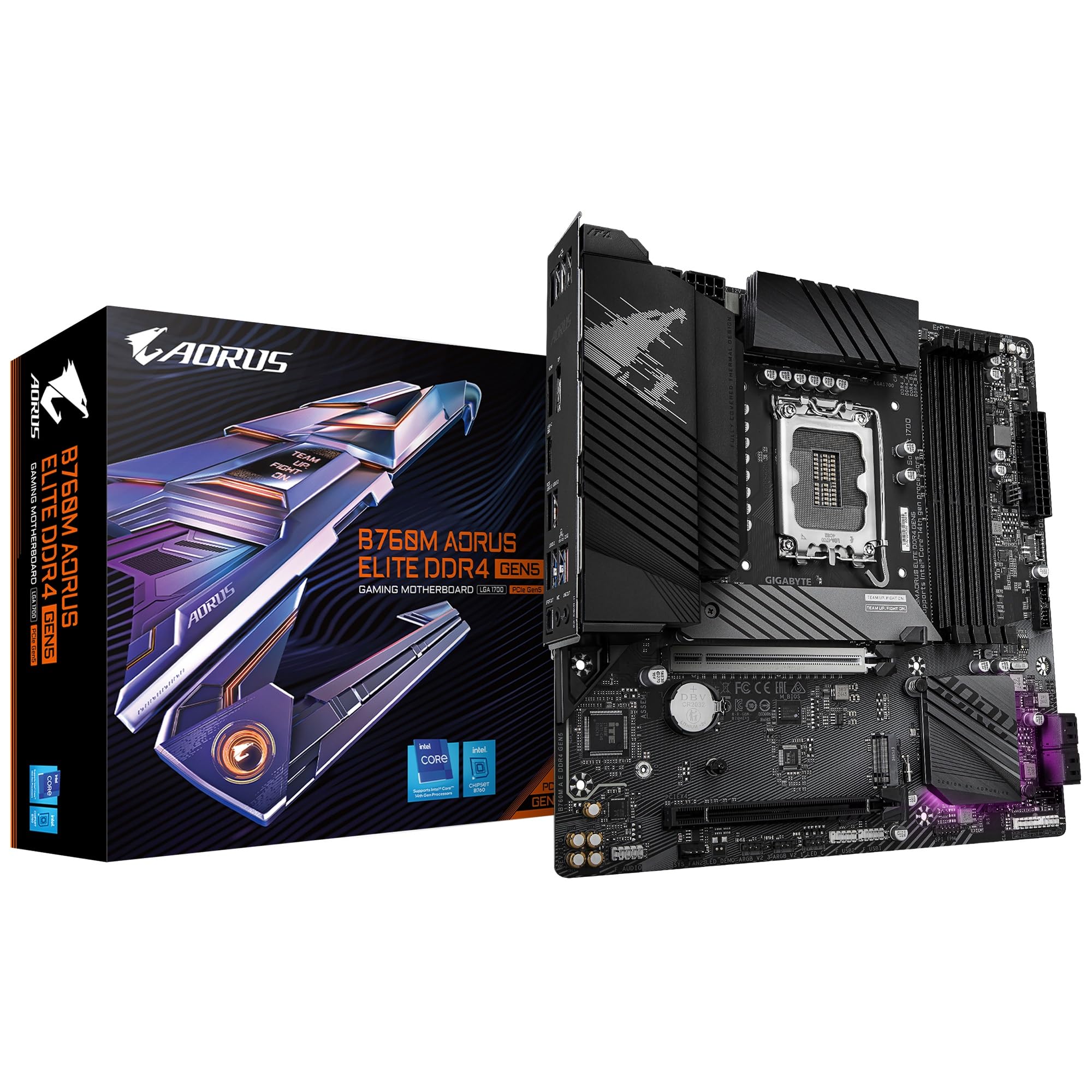 Amazon | GIGABYTE B760M AORUS ELITE DDR4 GEN5 Micro-ATX