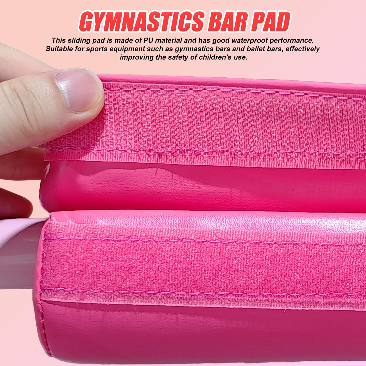 Triclicks Barre de Gymnastique pour Enfants, Barre d'entraînement Pliable avec Hauteur réglable, Barres Horizontales Extensibles pour Enfants, Filles, garçons
