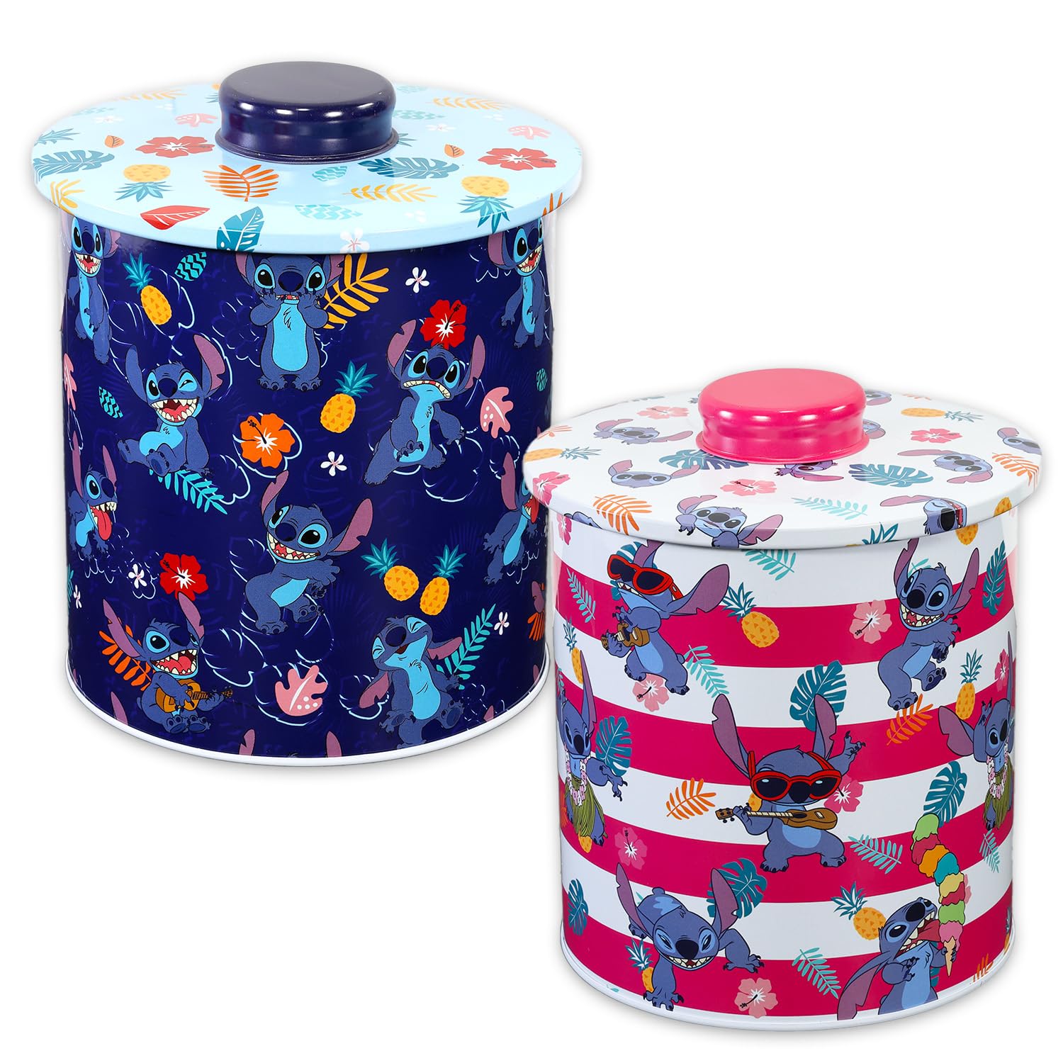 Amazon.com: Disney Lilo and Stitch Cookie Jar Set - Bundle with 2