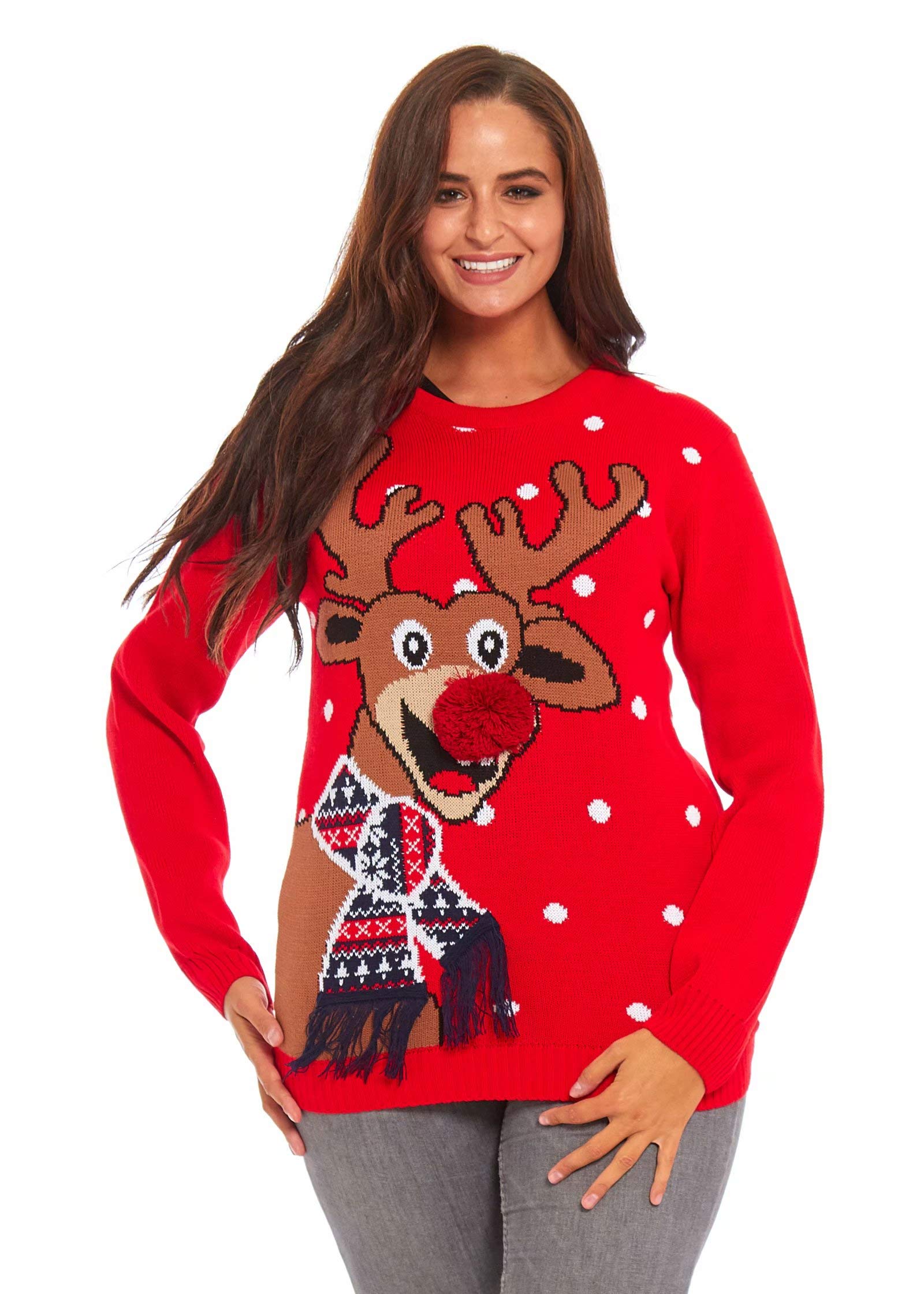 U Look Ugly Today Christmas Ugly Sweatshirt Men Women 3D Printing Santa Sweater Pull-Over Homme