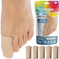 Algopix Similar Product 10 - ZenToes 5 Pack Toe Caps Closed Toe