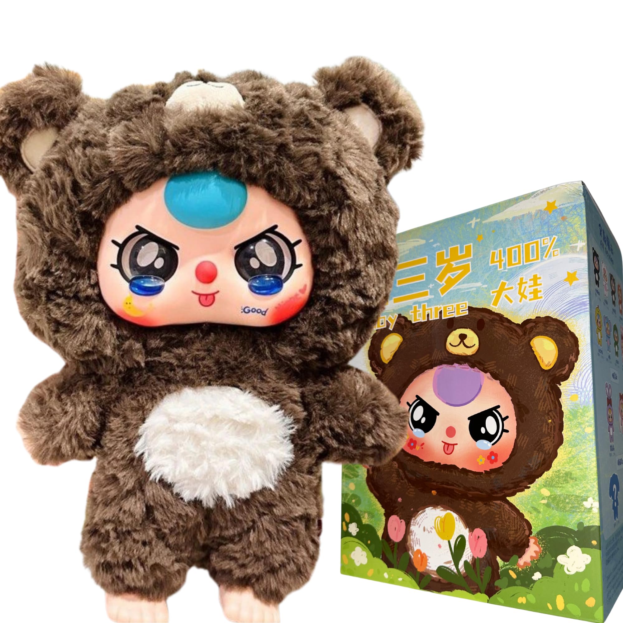 Baby Three 400% Plush Blind Box – Large Collectible Mystery Plush