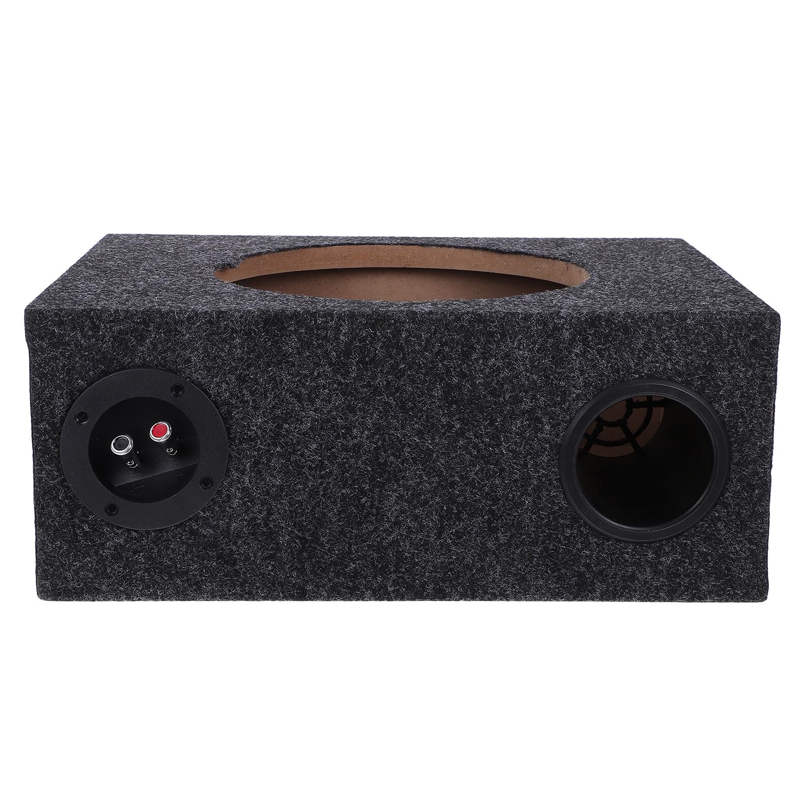 Caja Subwoofer para Vehículo Enclosure Ligero y Resistente de Madera y Abs Diseño para Fácil Instalación y Mejora de Sonido Audio de Coche
