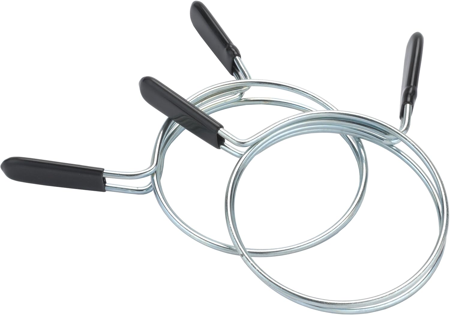 WoodRiver DoubleLoop 21/2" EZSqueeze Hose Clamps, 2Piece