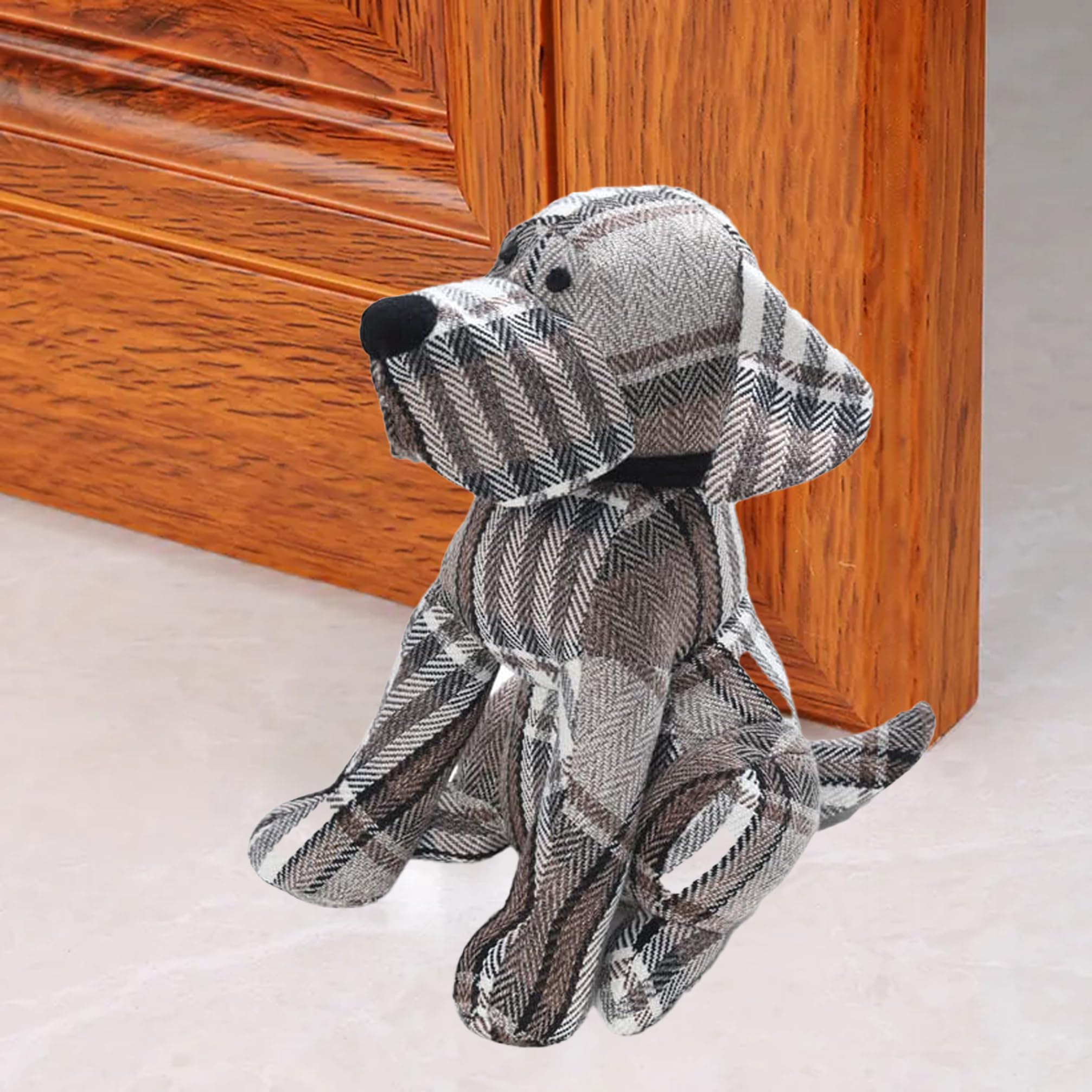 Cute Decorative Door Stopper for Bottom of Door and Inside Door Decorative.Soft and Weighted Door Stop to Keep Door Open for Home,Dorm Rooms and
